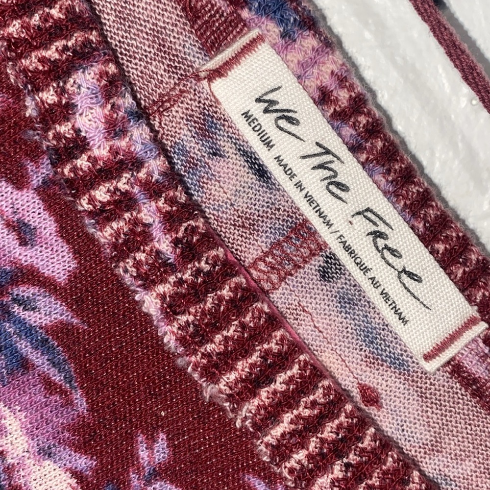 FREE PEOPLE WE THE FREE YOU AND ME TEE NWOT - Picture 4 of 4